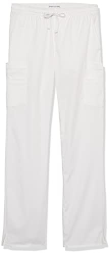 Amazon Essentials snabbtorkande stretchbyxor för kvinnor (finns i plusstorlek), vita, X-Small