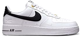 Nike Air Force 1 '07 An20 Herren, Weiß/Schwarz, 45 EU