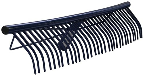 Briconess.com Râteau en acier 60 cm pour herbe Brixo 32 dents