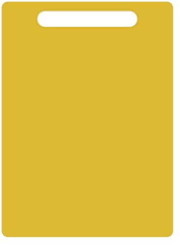 AEX Large Plastic Chopping Board – BPA-Free, Flexible Cutting Board for Kitchens Non-Slip Food Prep Surface for Vegetables, Fruit & Meat -Lightweight & Easy to Clean (Yellow)