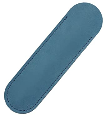 EXCEART Kreative Leder-stiftetui Mit Großem Platz Für Füllfederhalter Und Kugelschreiber Eleganter Schreibgeräte- Stilvollem Blau Für Schule Büro Und Persönliche Nutzung