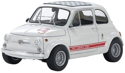 TAMIYA 24173 1:24 FIAT Abarth 695 SS - Modellbau, Plastik Bausatz, Hobby, Basteln, Kleben, Modellbausatz, Modell, Plastikmodellbau, Geformte Farbe