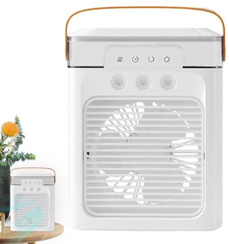Ventilador de aire acondicionado,Ventilador de niebla portátil Ventilador