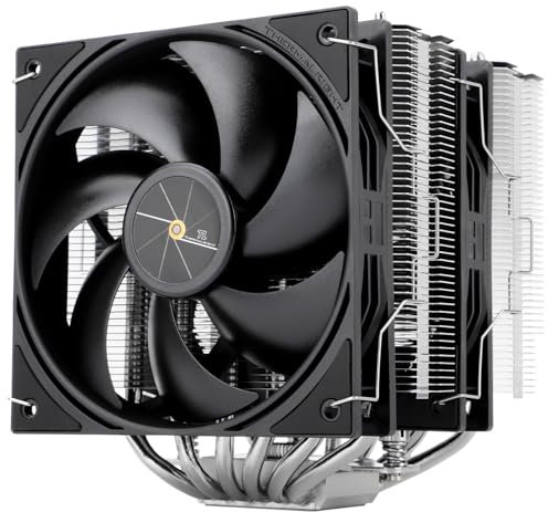 Thermalright Peerless Assassin 120 SE V3 CPU-Kühler, 6 Heatpipes AGHP-Technologie, zwei 120-mm-PWM-Lüfter, 2000 U/min Geschwindigkeit, forAM5/Intel LGA 1700/1851/115X/1200, PC-Kühler