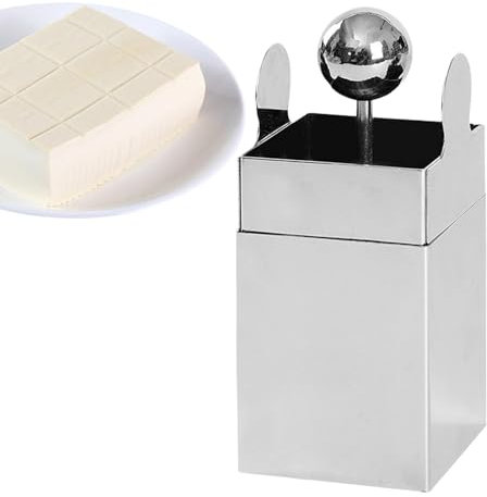 Taglierina per cagliata di fagioli, taglierina per alimenti di soia in acciaio inossidabile - MANUALE CHRYSANTHEMUM CUTTER CUTTER - Slicer di verdure domestiche, strumento di preparazione del gourmet