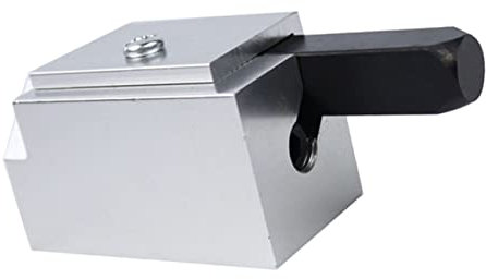 SHINEOFI 2 Pezzi Scalpello per la lavorazione del legno scanalatura della serratura della porta angolo mortasare scalpello piatto con chiave recessi Punch di scalpelli quadrati Argento