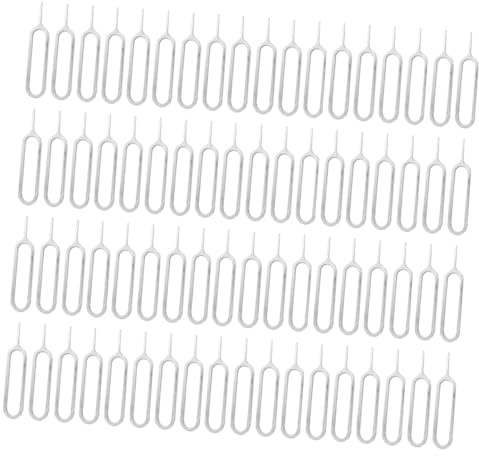 FUNNETOYU 400Pcs Silver Sim Card Removal Needles Ejector Pins for Mobile Phones and Electronic Devices Convenient Sim Eject Tool for and Access and Practical