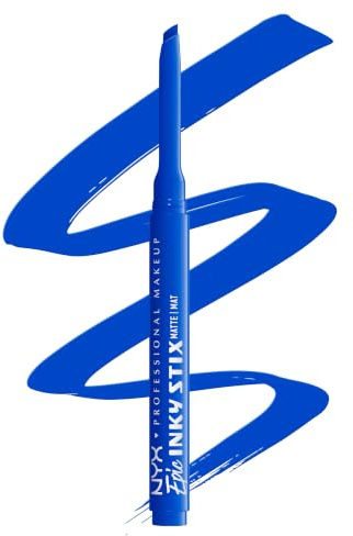 NYX Professional Makeup Wasserfester Cream Gel Eyeliner, Bis zu 24 Stunden Halt, Epic Inky Stix, Farbe: Cobalt!