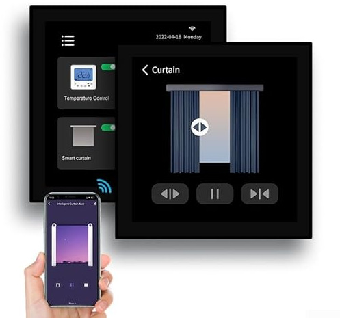 HEIBTENY Panel de control central inteligente para ZigBee Hub, LCD táctil HD de 4 pulgadas, soporta interruptores inteligentes, enchufes, sensores, luces, controles, gestión remota de aplicaciones