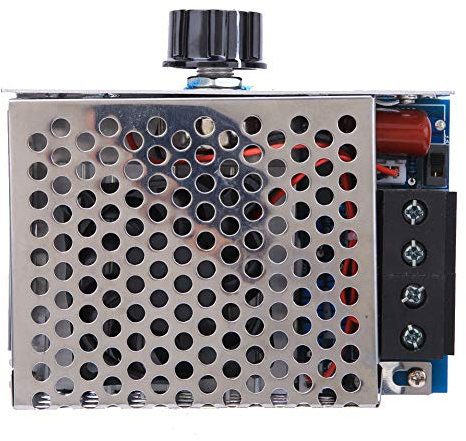 Régulateur de tension AC 10 000 W haute puissance SCR variateur de thyristor électronique pour fours électriques chauffe-eau lampes moteurs coque en aluminium