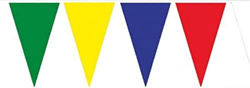 Cadena de banderines de plástico – 400 cm