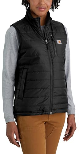 Carhartt Men's Gilliam Vest, Black, X-Large