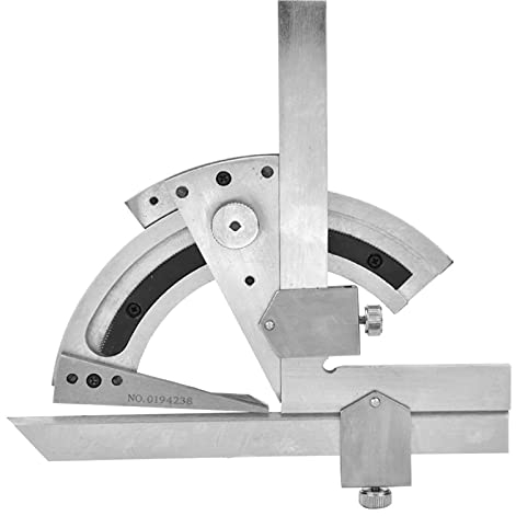 Changor Bu?geld Fase Winkelmesser , mit Hoch Pr?zision 0 320 Grade Fase Winkelmesser Gr??e Messen Lineal Kohlenstoff Stahl Gemacht