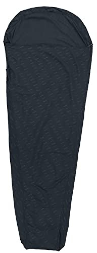 ALPS Mountaineering Brushed Polyester Mummy Sleeping Bag Liner - Charcoal