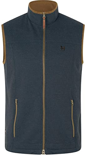 Härkila Sandhem Pro Herren Weste | Funktionale Jagd- & Outdoor-Weste mit CleverWool-Material | Atmungsaktiv, Warm & Langlebig | Skandinavische Qualität für Jagd & Freizeit |Braun