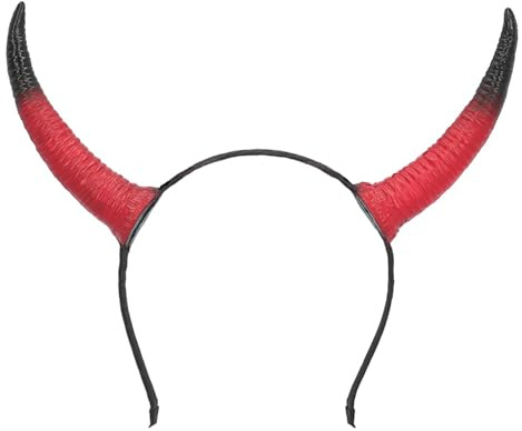 Boland 72279 - Fascia per capelli da diavolo con corna per adulti, accessorio per costumi di Halloween e Carnevale, accessorio per costumi in maschera
