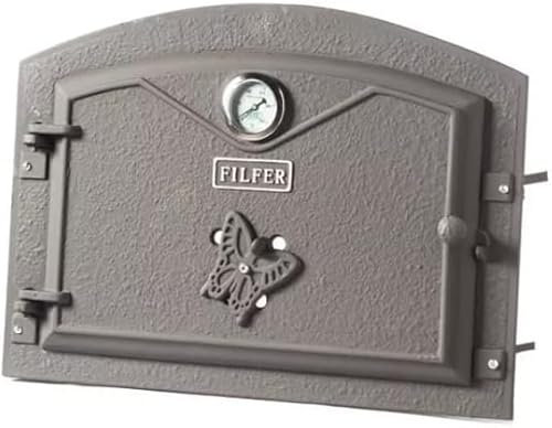 Puerta de horno de pizza de hierro fundido, leña, Sor pampa grill Cod 22