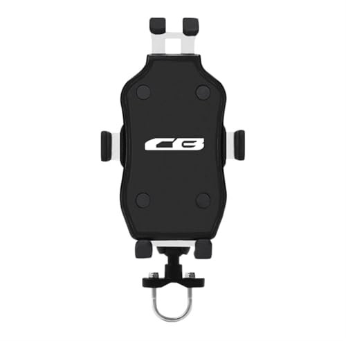 FXNIPXKQ Für CB190 CB400 CB1100 CB1300 CB650F CB CB650R Fahrradspiegel Handyhalter GPS Motorradnavigation Lenker Telefonständer Bracke Motorradzubehör(Handlebar)