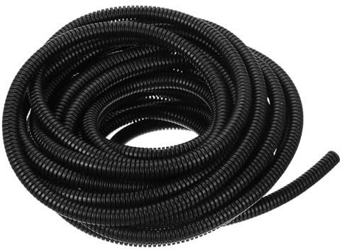 QUARKZMAN Gaine De Protection pour Câbles 8M - 6.5mm, Conduit pour Fils Protège-Câbles Manchon Flexible pour Câbles Électriques