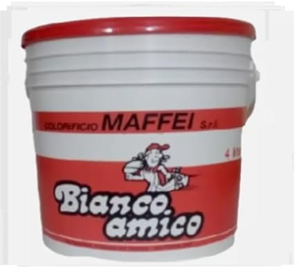 Generico Pintura de pared blanca de cuarzo fino, lavable, para interiores y exteriores (blanco, 16 litros)