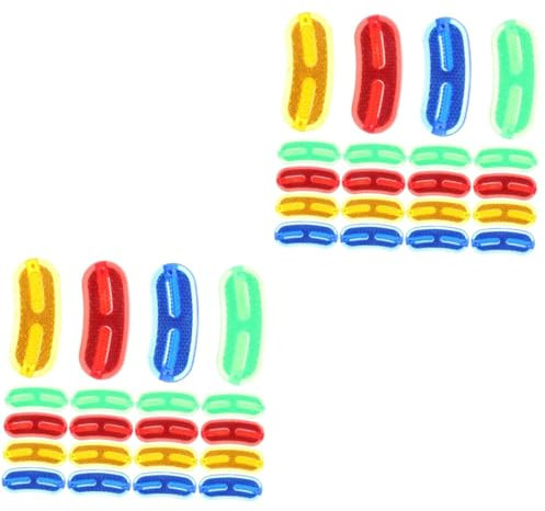 Sosoport 40pcs Reflective Signs for Bikes Portable Bike Reflectors Bicycles Reflectors Reflective Signs Vis Tape Supply
