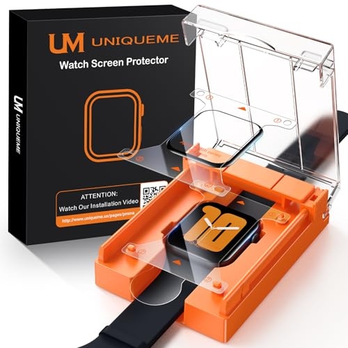 UniqueMe for Apple Watch Series 11/10 42mm Screen Protector - 2 Pack | Ceramic Film, Strong Absorption, Bubble-Free, Anti-Scratch, HD Clear, Soft Film, Easy Installation