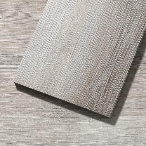 ACCOR HOME Peel and Stick Floor Tile, Luxury Vinyl Plank Flooring 36-Pack 54 Sq.ft, Real Wood Look Self-Adhesive Vinyl Floor Tiles, Easy DIY for Kitchen, Bedroom and Living Room, Teak