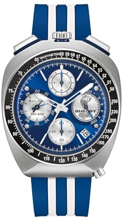 Bulova Herren Chronograph Quarz Armbanduhr Shelby Racer Limited Edition
