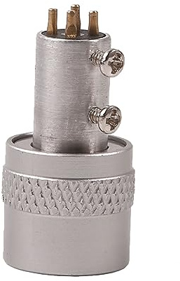 WKabnkn HiEnd SME - Conector de enchufe tipo cabeza para tocadiscos serie SL VinylCollectors chapado en oro de 24 quilates, conector de brazo profesional, accesorios de cabeza de brazo