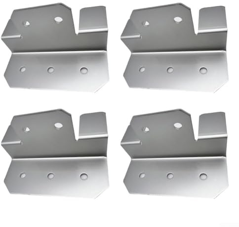 Staffe a Z in lega di alluminio per supporto pannello fotovoltaico con finitura resistente, progettate per un fissaggio sicuro su tetti, pareti e uso marino (Silverbag)