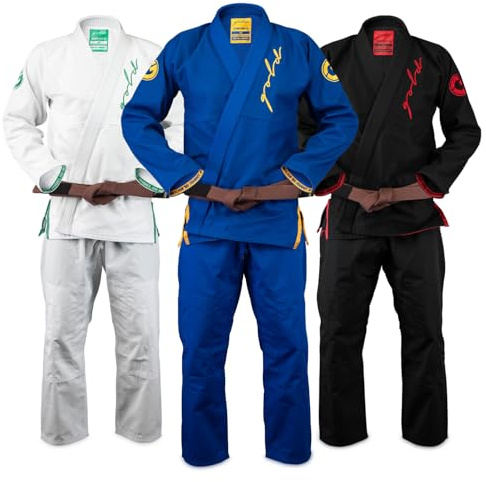 Gold BJJ Comp380 Gi - Lightweight IBJJF Legal Jiu Jitsu Gi for Men and Women, Royal Blue, A2L