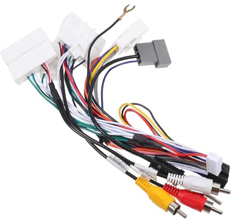 OATIPHO Cablaggio Elettrico Autoradio Plug-And-Play per Impianto Stereo Auto Compatibile Schermi Grandi Alimentazione Stabile per Dispositivi di Navigazione