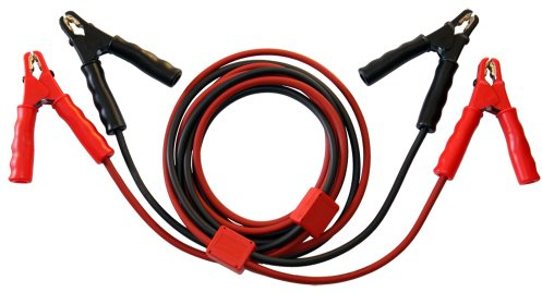 IPmediaPRO Set® SKS25-ST Starthilfekabel 25mm² Kupfer 3.50m mit Schutzschaltung, mit Stahlblech-Zangen