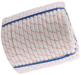 ZHWNGXO Sicherungsseil, 16mm Kletterseil Soft Wear Resistant und korrosionsbeständige Anti-Aging for Outdoor School Familie (Size : 100m)