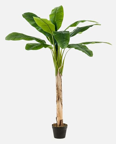 artplants.de Konstgjord palm Bananträd Bagheera, 150 cm