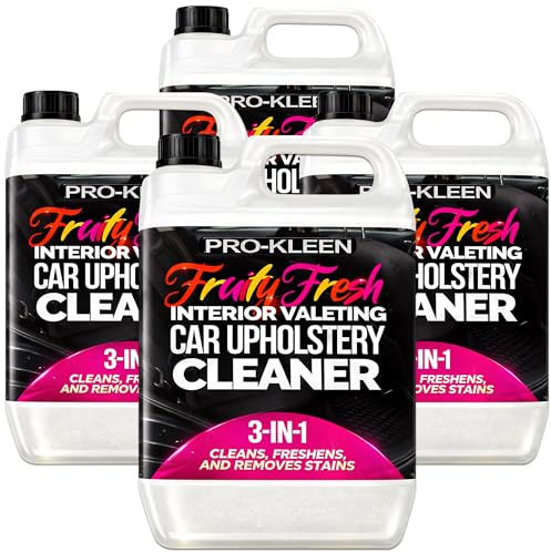 Pro-Kleen Interior Valeting Car Upholstery Carpet Cleaner Shampoo Removes Dirt, Grime and Stains Fruity Fresh Fragrance (20 Litres)