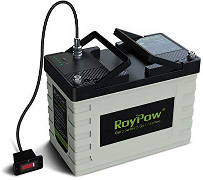 RoyPow 24V 50Ah Paquete de batería Recargable LiFePO4, 5000-8000 ciclos de Vida batería de Litio fosfato de Hierro, 5 años de garantía | BMS para camión Aire Acondicionado