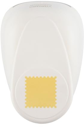 Vaessen Creative Motivstansare kvadrat – 4,5 x 4,5 cm – stansare för pysselpapper, tonpapper, scrapbookpapper eller decoupagepapper