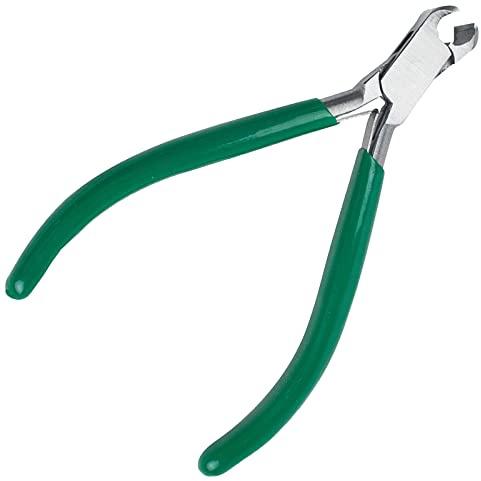 Pinze per la creazione di gioielli, a becco piatto, a forma di catena, a punta tonda, a taglio laterale (pinze superiori)