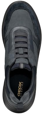 Geox U Portello B - Tenis para Hombre, Navy, 43 EU