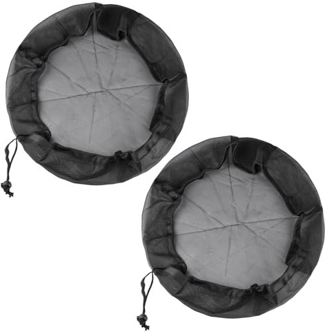 2 pezzi regolabile pioggia barile copertura – 60 cm rete di protezione per barili d'acqua