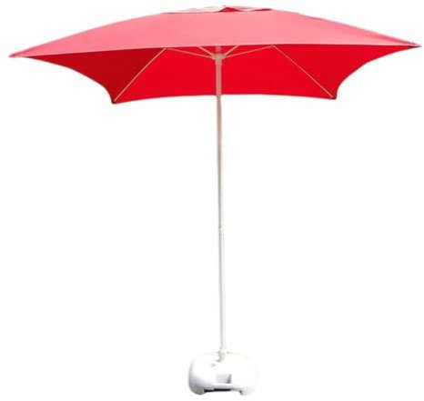 Sombrilla Cuadrada para Mesa de jardín, Exteriores, Playa, Eventos comerciales, mercados, Piscinas, 200 cm