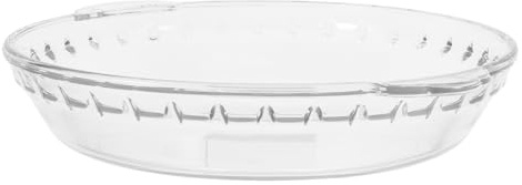 Garneck Glass Microwave Safe Lid 7 Inch Cover for Oven Baking Prevents Food Contamination Dishwasher Friendly Easy to Clean