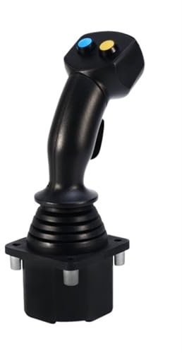 Manette de Jeu Hall Joystick 60A2, contrôleur Principal, télécommande for Station au Sol de Drone à Bascule d'avion,Contrôle Précis(12-28V Output RS232)