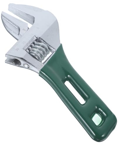 HAMPPLIES Llave Ajustable de Boca Ancha con Mango Spanner Multiusos Resistente para Desarme Rápido Fontanería y Herramienta Portátil Azul o Verde