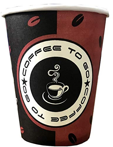 Trendsky Made in DE 200x 400 ml Kaffeebecher 16 Oz Hartpapier Pappbecher Cups Coffee to go 0,4 L Premium Becher
