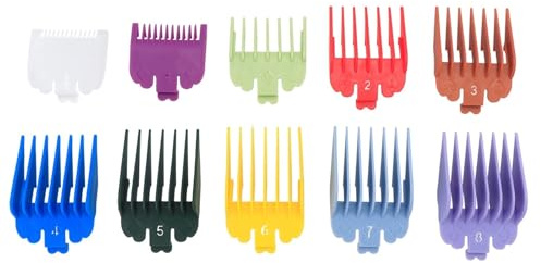 10-teiliges Set Universal-Haarschneidekamm-Schneidaufsatz-Ersatzset Professionelles Zubehör For Elektrische Haartrimmer
