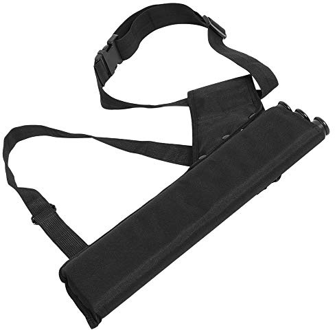 Aumotop 3 Tube Archery Quiver Tube Archery Holder for Target Practice and Training, Lightweight Carrier Box/Cover for Back or Waist Use, Great Archery Enthusiasts