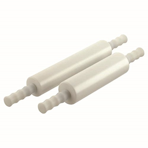 Mattarello Roll legno Well plastico (PE) Acciaio Inossidabile onda 30 cm Ø 8 cm 2,0 kg qualità professionale