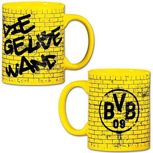 Borussia Dortmund Tasse/Kaffeetasse/Kaffeepott/Mug - Gelbe Wand BVB 09